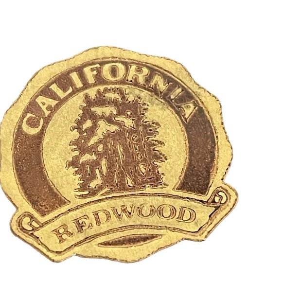 CALIFORNIA REDWOOD Trinket Box Jewelry Keepsake Ring Desk Vanity Handcarved 4x3 - Picture 7 of 10